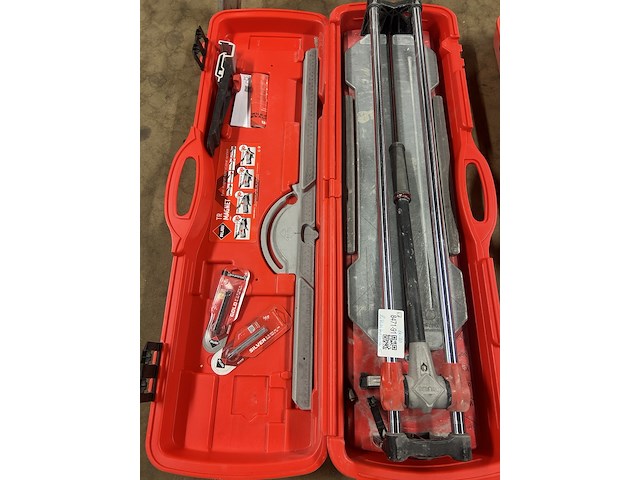 2x tegelsnijder in koffer 710 mm rubi, tr-710 - afbeelding 3 van  8