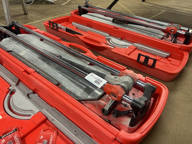 2x tegelsnijder in koffer 710 mm rubi, tr-710 - afbeelding 8 van  8