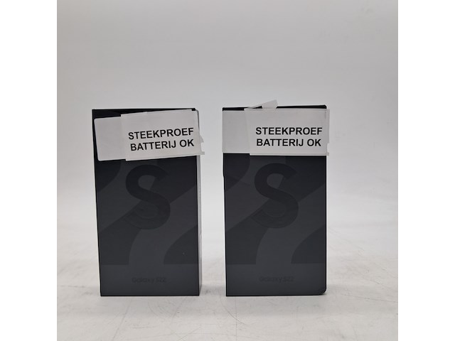 2x telefoon, samsung, galaxy s22 sm-s901b/ds - afbeelding 1 van  8