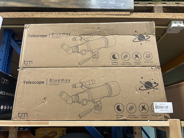 2x telescoop met opbergtas bluemay - afbeelding 2 van  4
