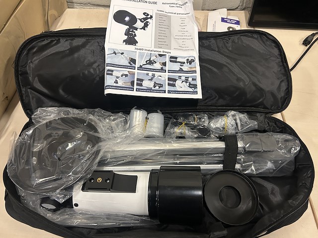 2x telescoop met opbergtas - afbeelding 1 van  7