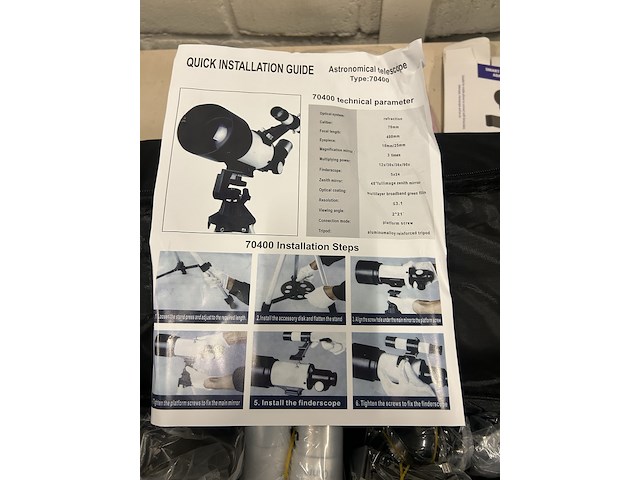 2x telescoop met opbergtas - afbeelding 5 van  7