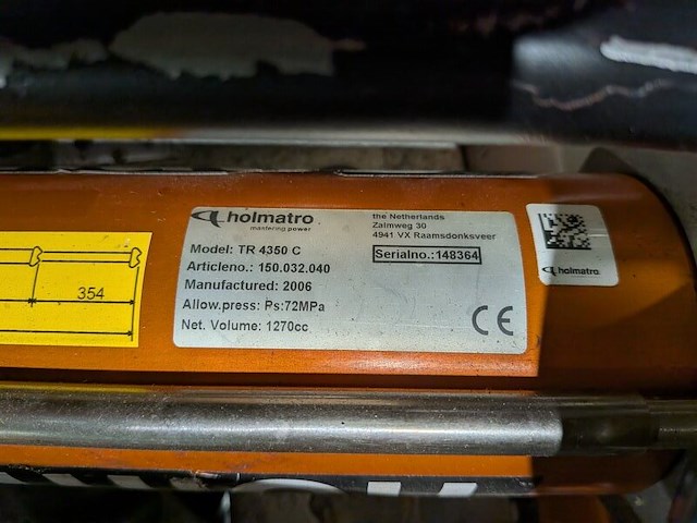 2x telescopische ram, holmatro, tr 4350 c, 2006 - afbeelding 10 van  10