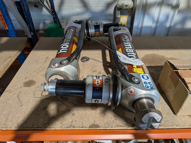 2x telescopische ram, holmatro, tr3350 & tr 3350 + - afbeelding 2 van  10