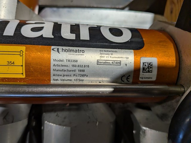 2x telescopische ram, holmatro, tr3350+ & tr3350 - afbeelding 9 van  10