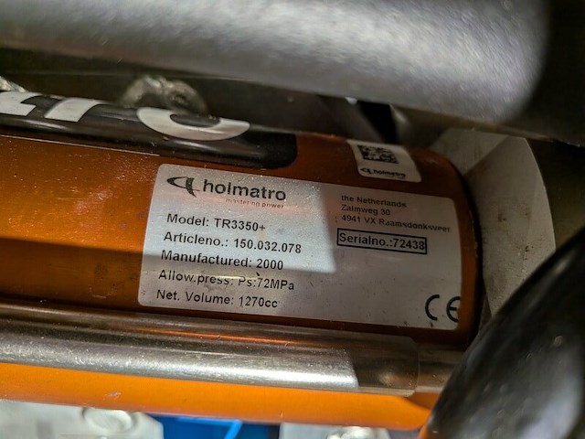 2x telescopische ram, holmatro, tr3350+ - afbeelding 10 van  10