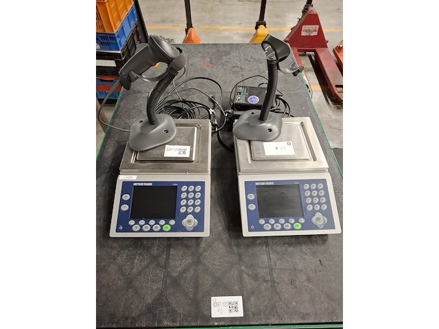 2x telweegschaal mettler, toledo - afbeelding 1 van  5