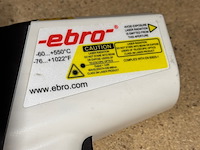 2x temperatuurmeter, ebro, tfi 260 - afbeelding 3 van  3
