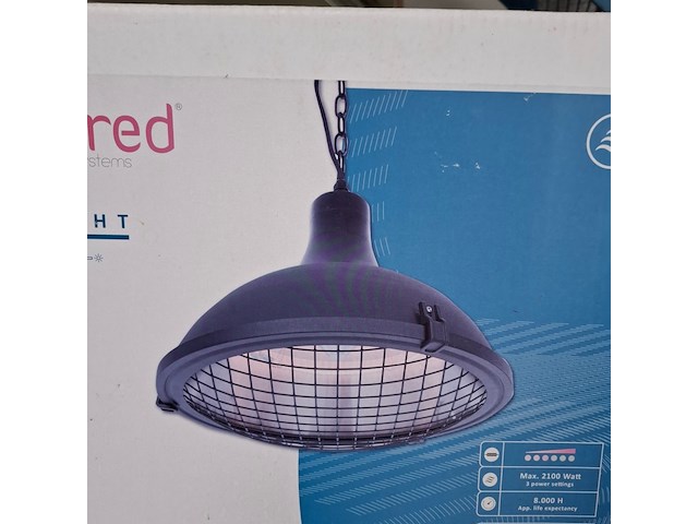 2x terrasheater sunred, indus ii hanging 2100 - afbeelding 2 van  5