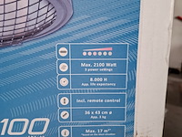 2x terrasheater sunred, indus ii hanging 2100 - afbeelding 3 van  5
