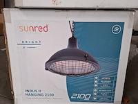 2x terrasheater sunred, indus ii hanging 2100 - afbeelding 5 van  5