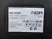 2x terrasverwarmer, edm, ref.07091, 2020 - afbeelding 4 van  4