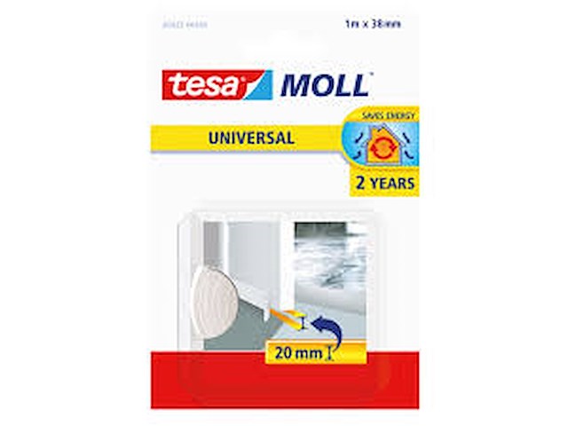 2x tesa moll 95cm deurtochtstrip - afbeelding 1 van  3