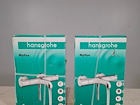 2x thermostaatkraan, hansgrohe, myfox - afbeelding 1 van  6