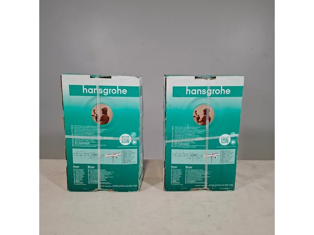 2x thermostaatkraan, hansgrohe, myfox - afbeelding 4 van  6