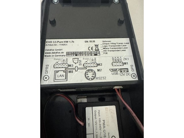 2x tijdregistratie en toegangssysteem datafox, evo 3.5 pure hw 1.7b - afbeelding 2 van  2