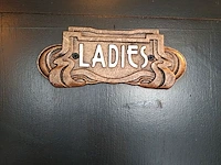 2x toilet bordjes