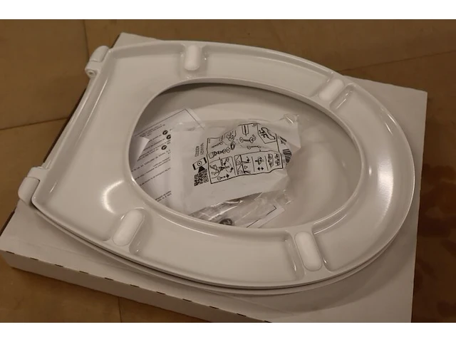 2x toiletbril haro, java 89, alpinewit - afbeelding 7 van  11