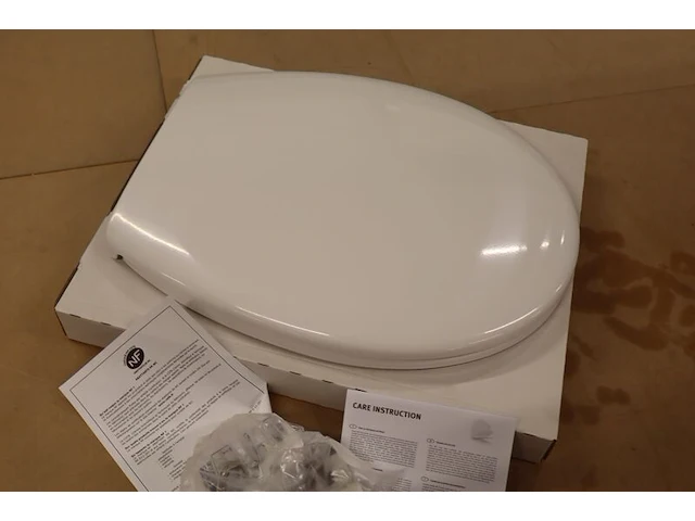 2x toiletbril haro, java 89, alpinewit - afbeelding 8 van  11