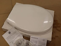 2x toiletbril haro, java 89, alpinewit - afbeelding 8 van  11