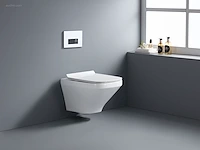 2x toiletten - wit - super flush - hangend -... - afbeelding 3 van  10