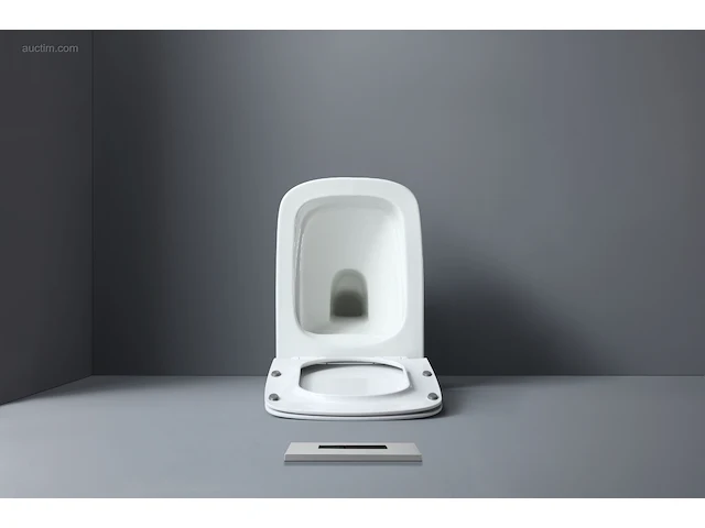 2x toiletten - wit - super flush - hangend -... - afbeelding 9 van  10