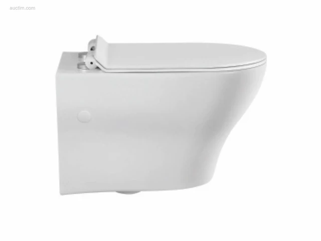 2x toiletten - wit - tornado flush - hangend -... - afbeelding 2 van  4