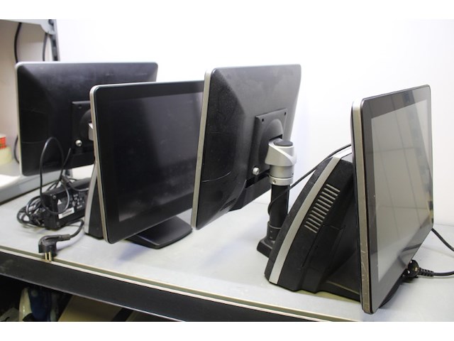 2x touchscreen dubbelzijdige kassa terminal - afbeelding 2 van  9