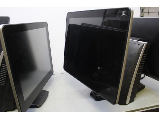 2x touchscreen dubbelzijdige kassa terminal - afbeelding 4 van  9