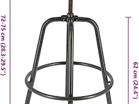 2x tractor barkrukken, esschert design, iho31, zwart - afbeelding 2 van  4