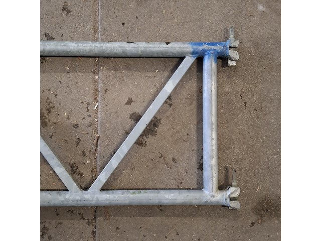 2x tralie legger ca. 514cm layher, allround stalen steiger - afbeelding 7 van  7