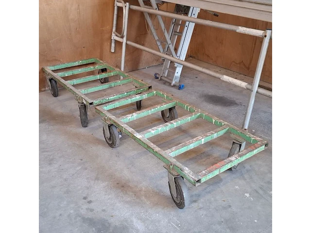 2x transportbok groen - afbeelding 1 van  5