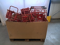2x transportkar met 6x stapel rek - afbeelding 1 van  12