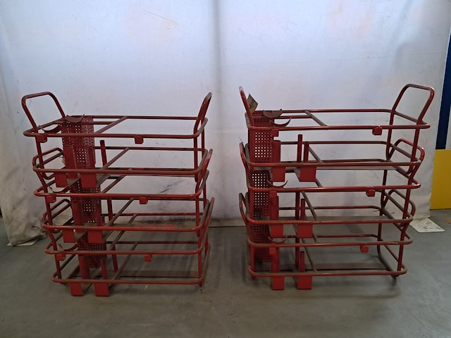 2x transportkar met 6x stapel rek - afbeelding 8 van  12