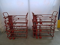 2x transportkar met 6x stapel rek - afbeelding 8 van  12