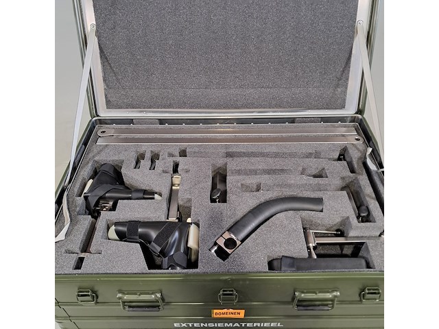 2x transportkist met divers extensiematerieel, o.a blanco - afbeelding 2 van  4
