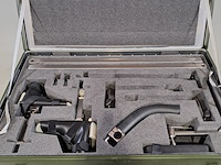 2x transportkist met divers extensiematerieel, o.a blanco - afbeelding 2 van  4