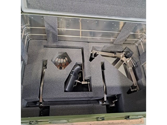 2x transportkist met divers extensiematerieel, o.a blanco - afbeelding 4 van  4