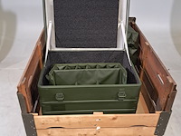 2x transportkoffer en 1x tas