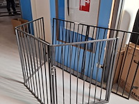 2x traphekje mat zwart - afbeelding 1 van  5