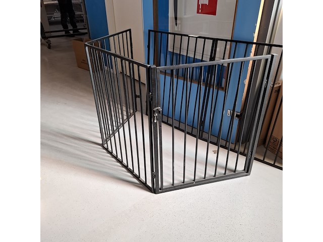 2x traphekje mat zwart - afbeelding 2 van  5