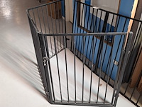 2x traphekje mat zwart - afbeelding 3 van  5