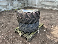 2x trelleborg twin 414 400/55 r17.5 band, wiel en velg - afbeelding 5 van  11