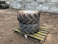 2x trelleborg twin 414 400/55 r17.5 band, wiel en velg - afbeelding 7 van  11