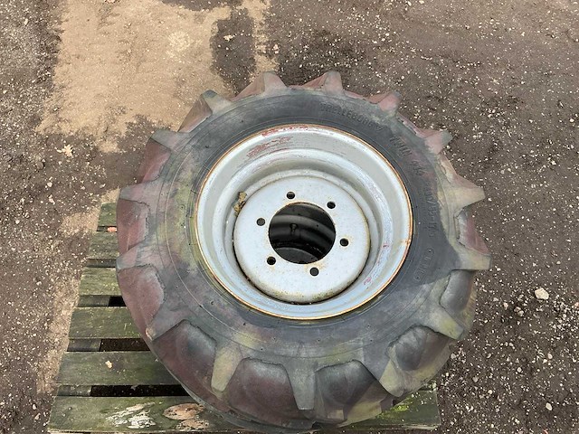 2x trelleborg twin 414 400/55 r17.5 band, wiel en velg - afbeelding 11 van  11