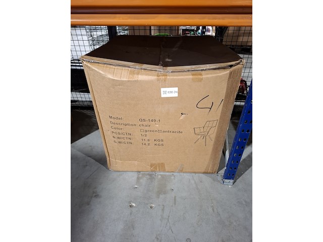 2x tribeca draaibare eetkamer stoel, antraciet, 2025 - afbeelding 3 van  3