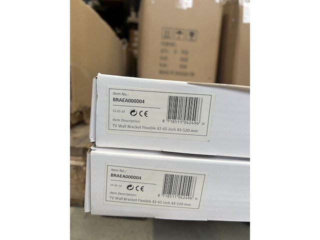 2x tv wandbeugel 42-65" flexibel sam creative, braea000004 - afbeelding 4 van  5