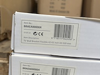 2x tv wandbeugel 42-65" flexibel sam creative, braea000004 - afbeelding 4 van  5