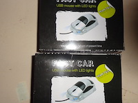 2x usb muis fast car met licht - afbeelding 3 van  3