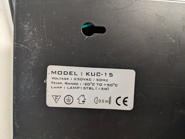 2x uv-lamp, skytec - afbeelding 4 van  5